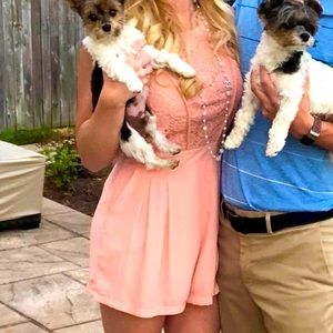 Gianni Bini Zip Up Romper